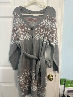 Lucky Brand | Dresses | Lucky Brand Chambray Denim Popover Shirt Dress M |  Poshmark
